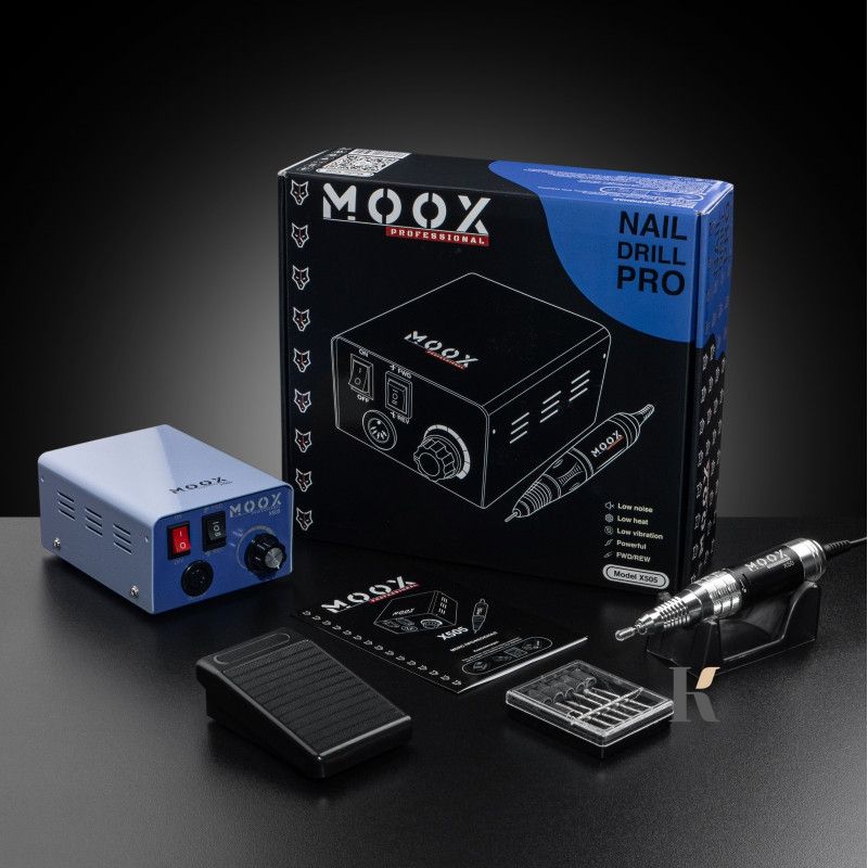 Купить Фрезер Moox X505 50 000 об/мин, 70W для маникюра и педикюра , цена 1 299 грн, фото 8