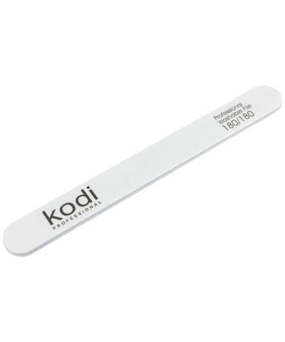 Купить №20 Пилка для ногтей Kodi прямая 180/180 (цвет: белый, размер:178/19/4) , цена 41 грн, фото 1