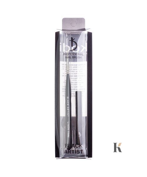 Купити Пензлик для розпису "Black Artist" Liner 11mm Kodi (ручка: чорна, ворс: нейлон) , ціна 237 грн, фото 2