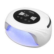 УФ LED лампа для маникюра SUN Y30 248 Вт White (на аккумуляторе, с дисплеем, таймер 30, 60 и 90 сек)