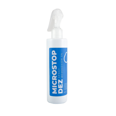 Купить Средство Microstop Dez Spray для дезинфекции инструментов и поверхностей (250 мл) , цена 170 грн, фото 1