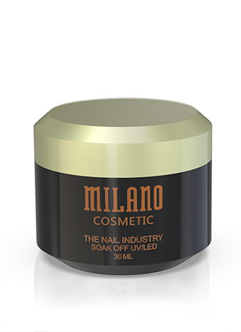 Купити Базове покриття для гель-лаку Milano Rubber Base No Acid (30 мл, каучукове, безкислотне, у банці) , ціна 230 грн, фото 1