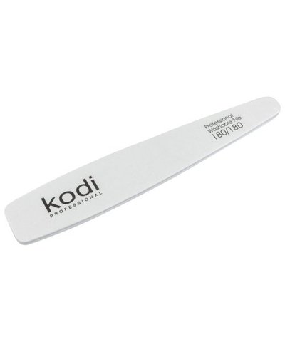 Купить №28 Пилка для ногтей Kodi конусная 180/180 (цвет: белый, размер:178/32/4) , цена 52 грн, фото 1