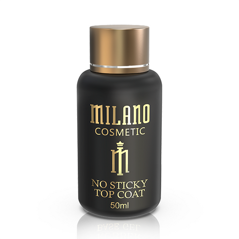 Купити Топ для гель-лаку Milano sticky Top Coat (50 мл, без липкого шару, прозорий) , ціна 460 грн, фото 1