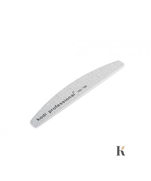 Купити Пилка для нігтів Kodi Half Grey 100/180 , ціна 29 грн, фото 1