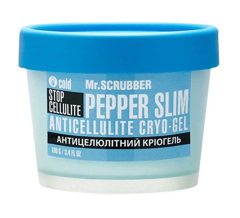 Антицелюлітний кріогель для тіла Stop Cellulite Pepper Slim Mr.SCRUBBER 100 мл