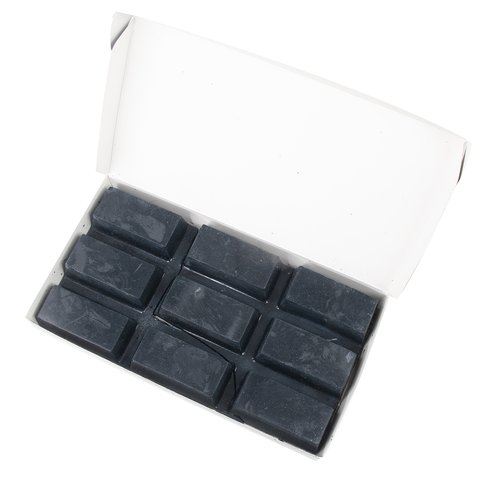 Купить Пленочный воск "Wax Block" для депиляции от Global Fashion (черный, в брикете, 500 г) , цена 179 грн, фото 1
