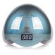 УФ LED лампа для маникюра SUN 5 Mirror 48 Вт Blue (с дисплеем, таймер 10, 30, 60 и 99,120 сек)