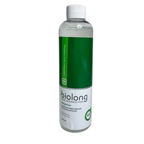 Купить Концентрат БиоЛонг 100% для дезинфекции инструментов и поверхностей 250 мл , цена 169 грн, фото 1