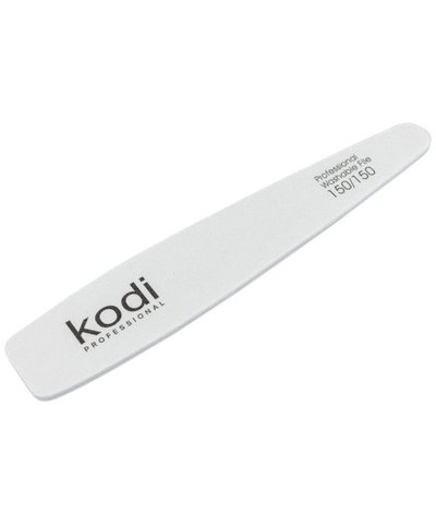 Купить №27 Пилка для ногтей Kodi конусная 150/150 (цвет: белый, размер:178/32/4) , цена 52 грн, фото 1