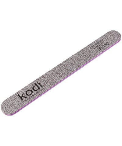 Купить №85 Пилка для ногтей Kodi прямая 100/150 (цвет: коричневый, размер: 178/19/4 ) , цена 25 грн, фото 1