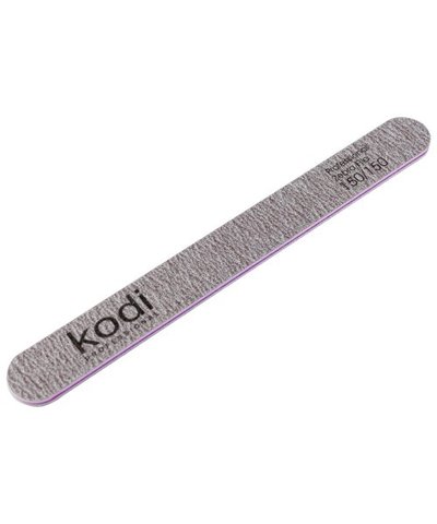 Купити №80 Пилка для нігтів Kodi пряма 150/150 (колір: коричневий, розмір:178/19/4) , ціна 25 грн, фото 1