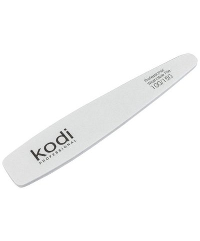 Купити №32 Пилка для нігтів Kodi конічна 100/150 (колір: білий, розмір:178/32/4) , ціна 52 грн, фото 1