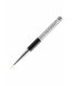 Пензлик Kodi для розпису в тубусі №00 / 3 (нейлон; ручка: метал, акрил)