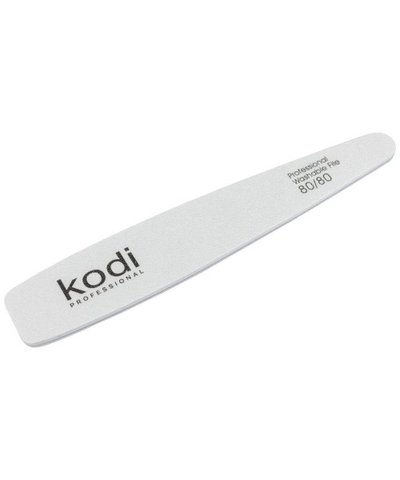 Купить №25 Пилка для ногтей Kodi конусная 80/80 (цвет: белый, размер:178/32/4) , цена 52 грн, фото 1