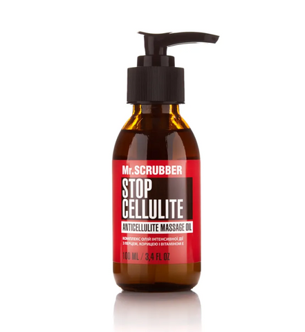 Антицелюлітна масажна олія Stop Cellulite Mr.SCRUBBER 100 мл